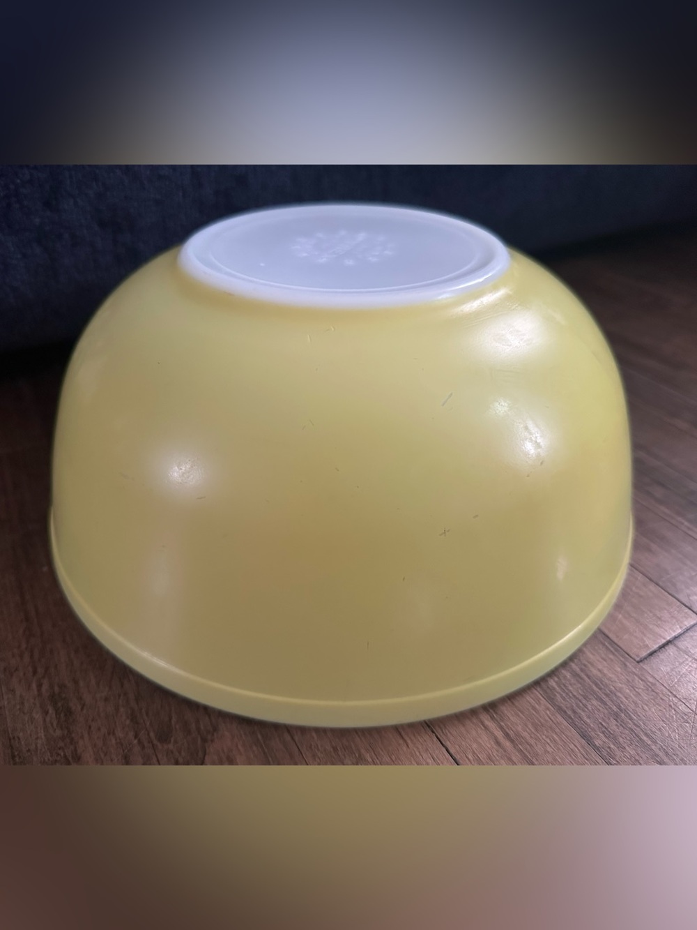 Yellow Pyrex Vintage Mixing Bowl #404